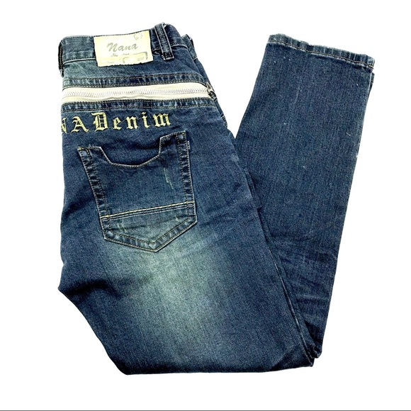 Nana Skinny Jeans, Size L, EUC - Picture 3 of 6